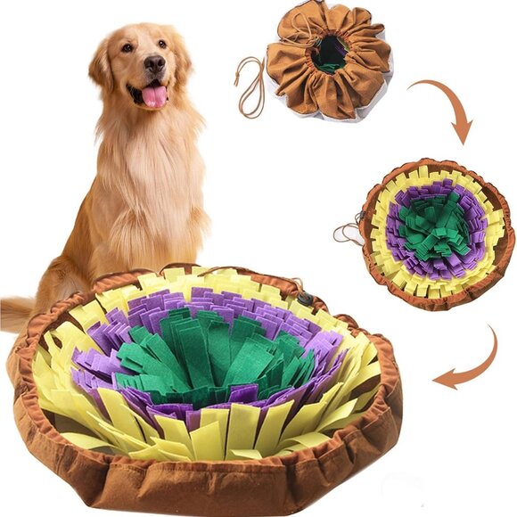 NWOT IFOYO Portable Washable Dog Snuffle Mat Interactive Puzzle Toy - Picture 10 of 12